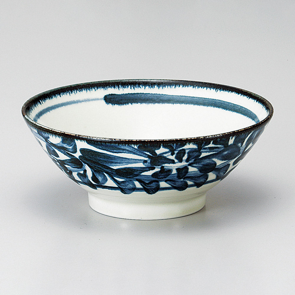 Bowl Indigo Karakusa Design