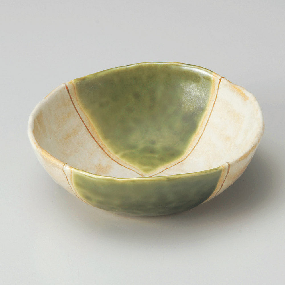 Bowl Oribe Ichimatsu