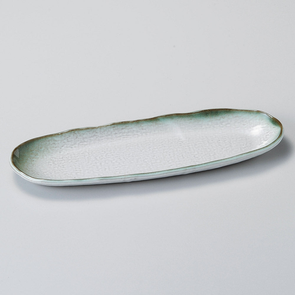 Plato largo Shiro Midori Sabi